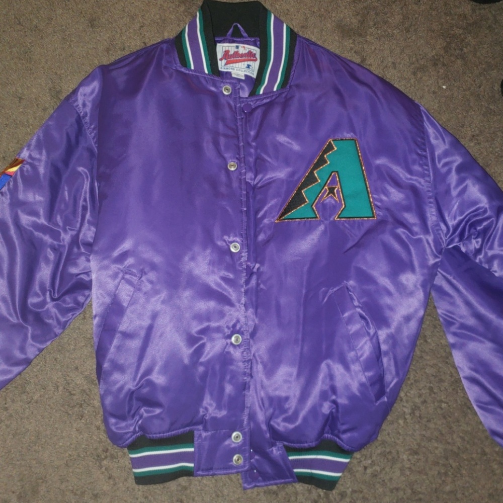 Purple Arizona Diamondbacks jacket like NEW
